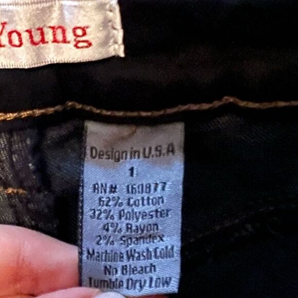 Simple Young Basics High Rise Curvy Skinny Ankle Lenght Jeans - Picture 6 of 7